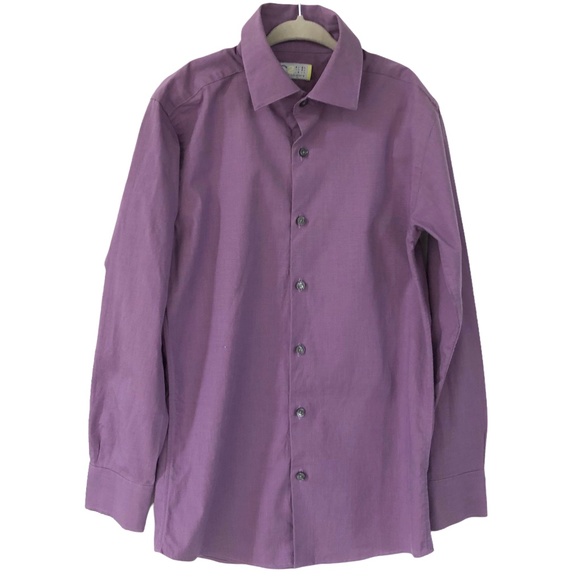 C2 by Calibrate Purple Dress Shirt 8 - Picture 1 of 5